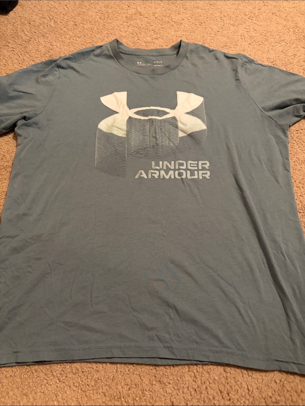 Under Armour Men's Slate Blue Graphic Short Sleeve Tee